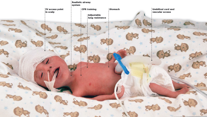 Mô phỏng trẻ sinh non NENASim Preemie